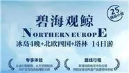 碧海寻鲸-?北冰塔+双峡湾14日游【斯德加飞峡湾版】?